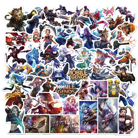 50pcs Mobile Legends Stickers – AU Sticker World