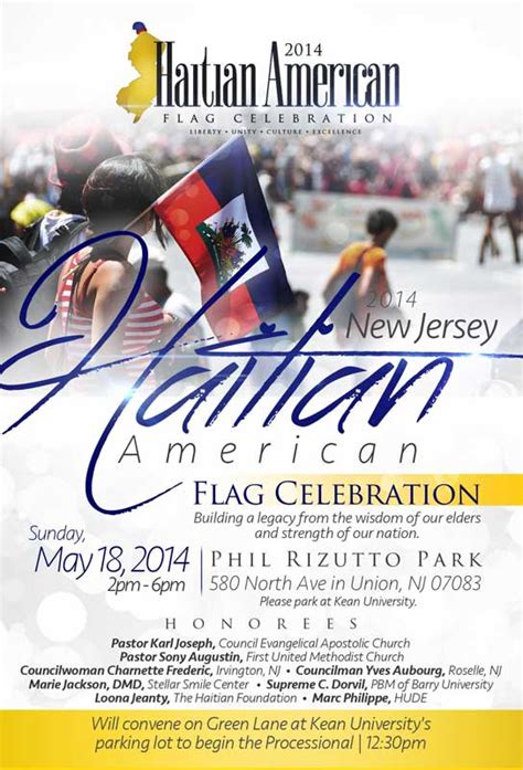 New Jersey Haitian American Flag Celebration | National Alliance for the Advancement of Haitian ...