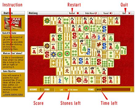 MahJong Rules & Instructions | GameDuell