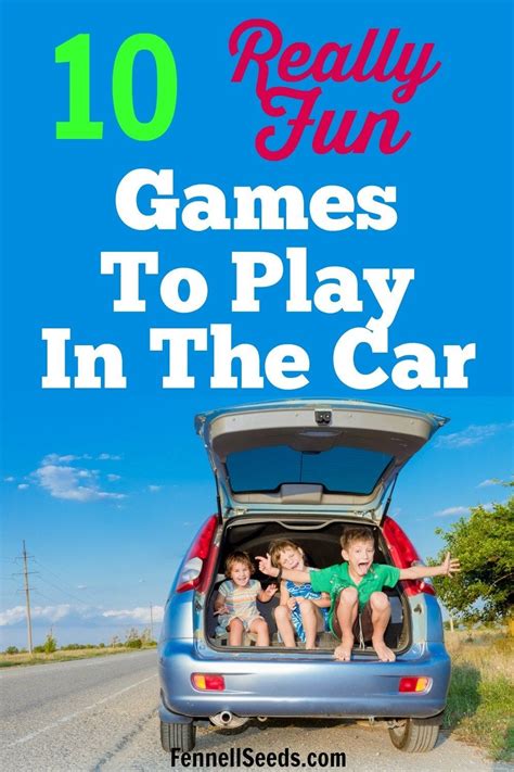 10 Fun Games to Play in the Car When Traveling as a Family | Kids road trip games, Road trip ...