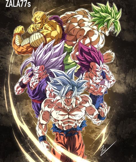 Goku mui vegeta ue broly gohan beast y orange piccolo – Artofit