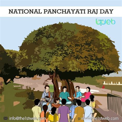 National Panchayati Raj Day | Graphic design photo, Graphic design company, Free graphic design