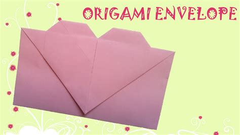 Origami Heart Envelope - Origami Easy - YouTube