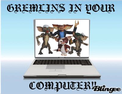 Gremlins in your computer Picture #83369834 | Blingee.com