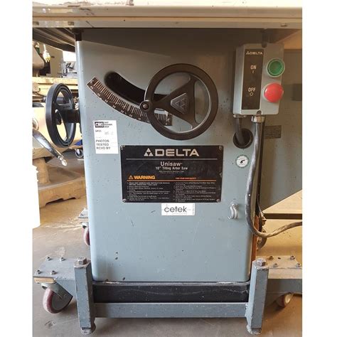 Used Delta Table Saw – Coast Machinery Group