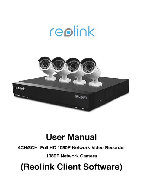 Reolink NVR Client - 2MP POE - User Manual PDF | PDF | Ip Address | Domain Name System