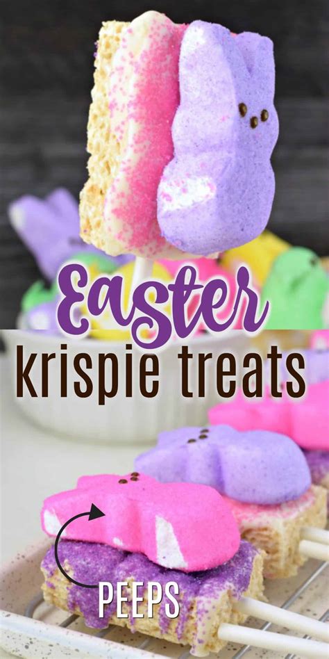 Easter Rice Krispie Treats Recipe - Shugary Sweets