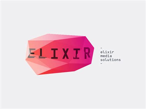 Elixir Media Logo by Ahmad Nasr on Dribbble