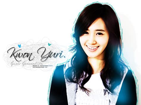 Kwon Yuri SNSD Smile Wallpaper | SNSD Artistic Gallery