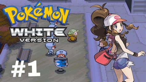 Let's Play Pokémon White (Pt 1) - YouTube