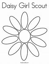 Daisy Girl Scout Coloring Page  Twisty Noodle sketch template