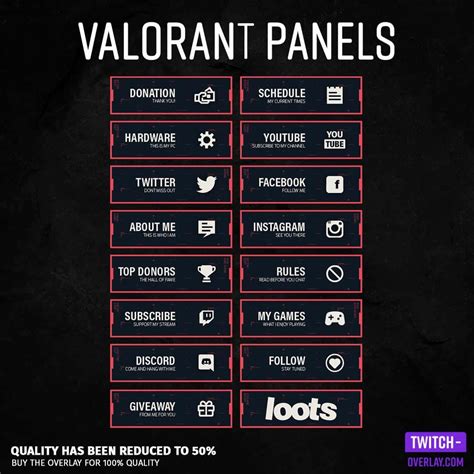 Free Twitch Panels and how to use them - Twitch-Overlay.com