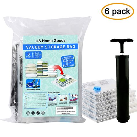 Vacuum Storage Bags Save up to 85% of Original Space,Space Saver Bag ...