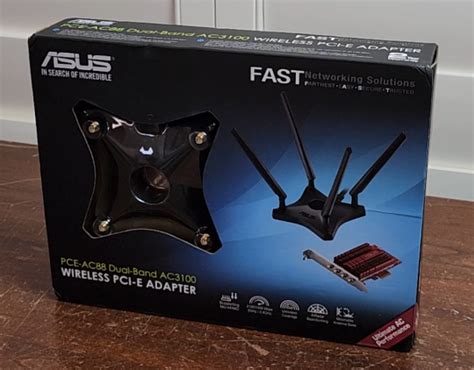 Unboxing and Installation Guide for the Asus PCE-AC88 WIFI Card — The ...