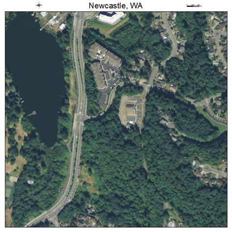 Aerial Photography Map of Newcastle, WA Washington