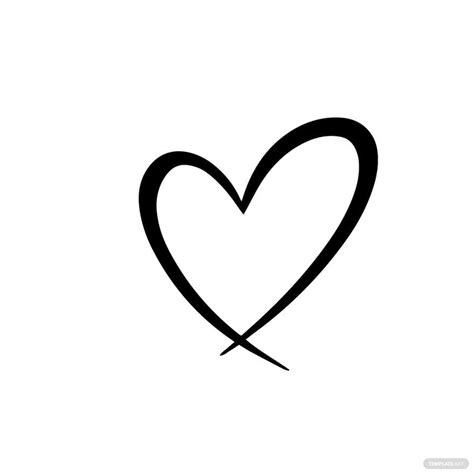 Free Hand Drawn Outline Heart Clipart - Download in Illustrator, EPS, SVG, JPG, PNG | Template.net