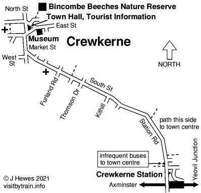 Crewkerne | Visit by Train, a station by station guide to UK tourist ...