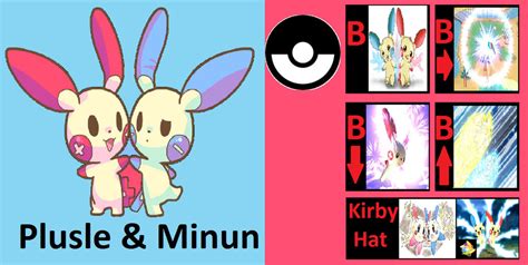 Plusle Minun Moveset by MovesetsSmash5Switch on DeviantArt