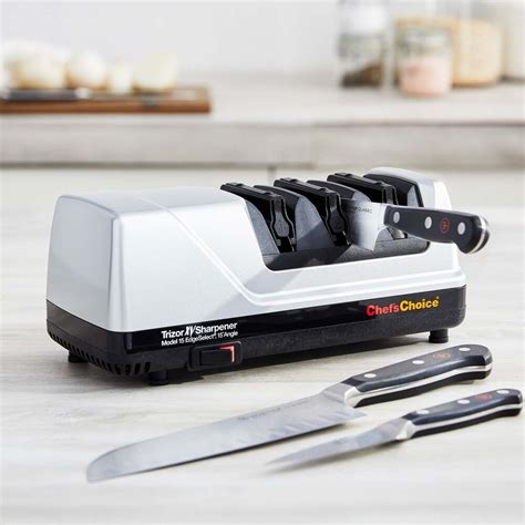 Chef's Choice Model XV 3-Stage Professional Electric Knife Sharpener R ...