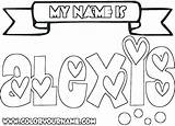 Personalized Name Coloring Pages At GetColoringscom  Free Printable sketch template