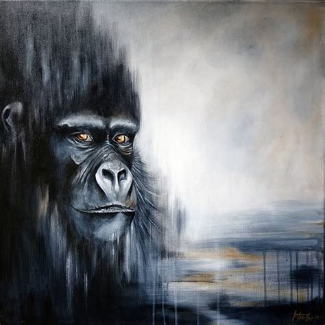 Acrylic Gorilla Painting | ubicaciondepersonas.cdmx.gob.mx