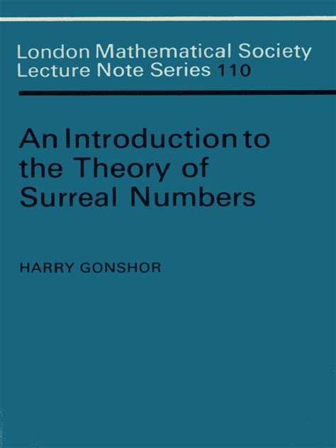 An.introduction.to.the.theory.of.Surreal.numbers | Theorem | Sequence | Free 30-day Trial | Scribd