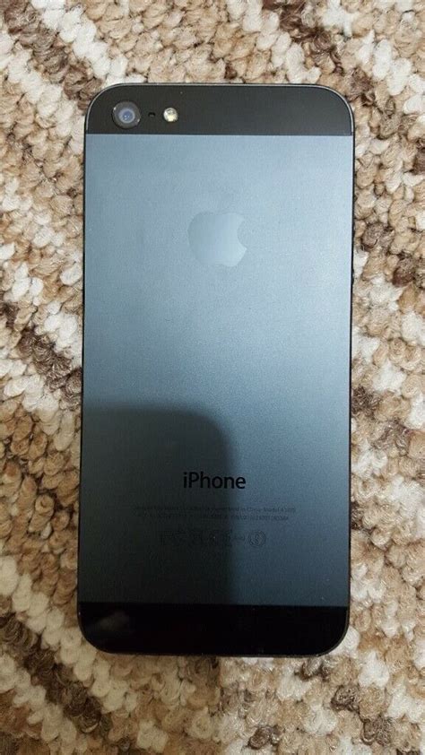 Apple iPhone 5 16GB (Black & Slate). *UNLOCKED*. Perfect Working ...