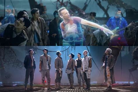 Watch: BTS And Coldplay Come Together Using Holograms In Futuristic And ...