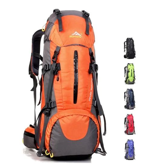 Outdoor Hiking Travel Backpack 50L Large Capacity Waterproof Rucksack ...