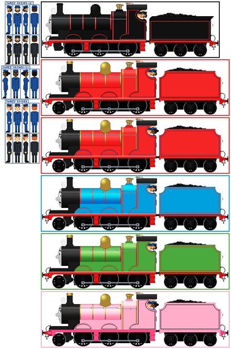 JAMES the Red Engine by LeatherBootlace on DeviantArt