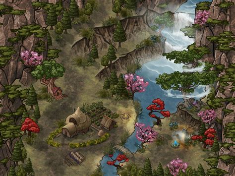 Druid's Grove - Prime Material | Inkarnate - Create Fantasy Maps Online