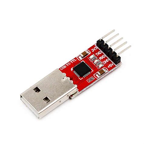 CP2102 USB to TTL UART Serial Converter Module with Jumper Wires | Phipps Electronics