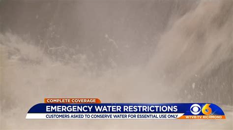 Massive flooding leads to water restrictions in Chesterfield