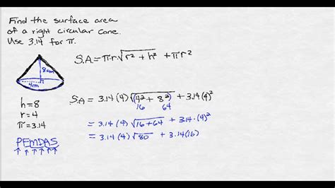 Volume Of A Right Circular Cone Formula - cloudshareinfo