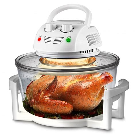 NutriChef PKAIRFR48 - Halogen Oven Air-Fryer / Infrared Convection Cooker, Healthy Kitchen ...