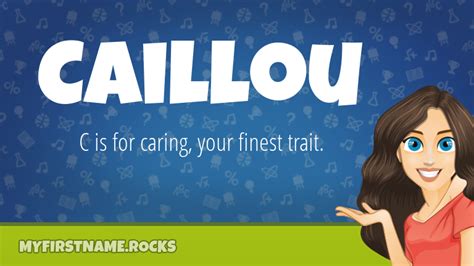 Caillou First Name Personality & Popularity