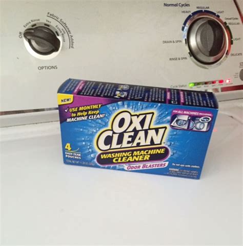 OxiClean Washing Machine Cleaner Blasts Smelly Odors - Who Said Nothing ...