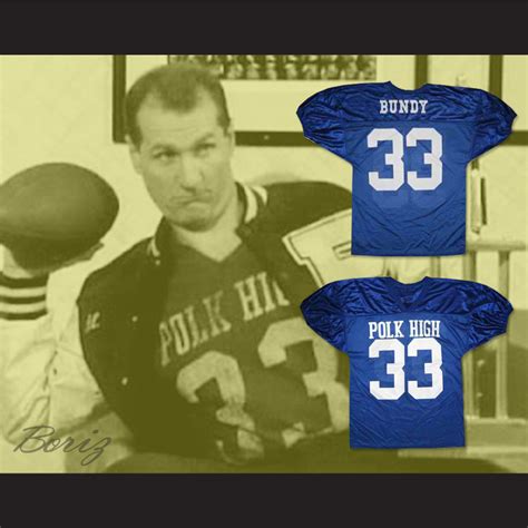 Al Bundy Polk High 33 Football Jersey Married With Children