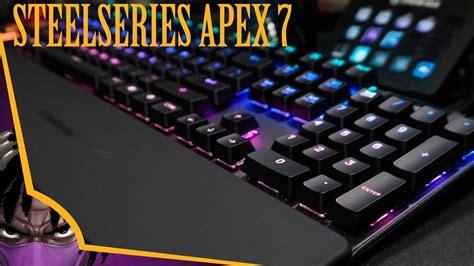 Steelseries Apex 7 unboxing - YouTube