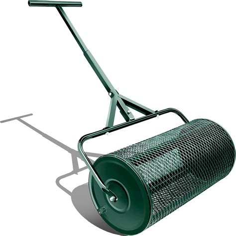 Amazon.com : Timati Lawn & Garden Spreaders-24 inch Heavy Duty Metal Mesh Roller Push/Tow ...