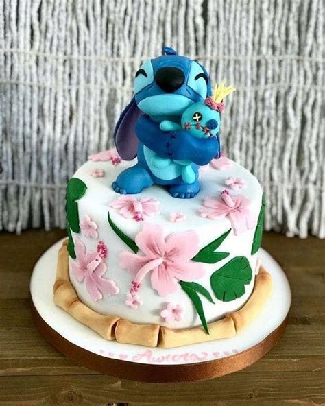 gâteau - Kuchen - # | Stitch cake, Lilo and stitch cake, Disney birthday cakes