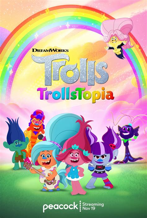 TrollsTopia New Trolls Show on Peacock | Season 1 Trailer | POPSUGAR Family