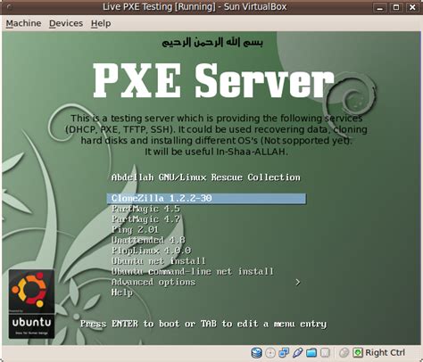 PXE Boot Server Installation Steps in Ubuntu Server VM - Ask Ubuntu