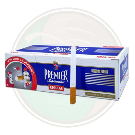 Premier King Size Full Flavor Cigarette Tubes for RYO Cigarettes - All Leaf