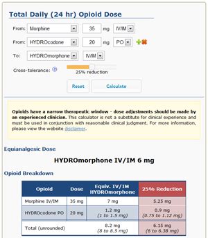 Opioid Conversion Calculator – Now Available - ClinCalc.com