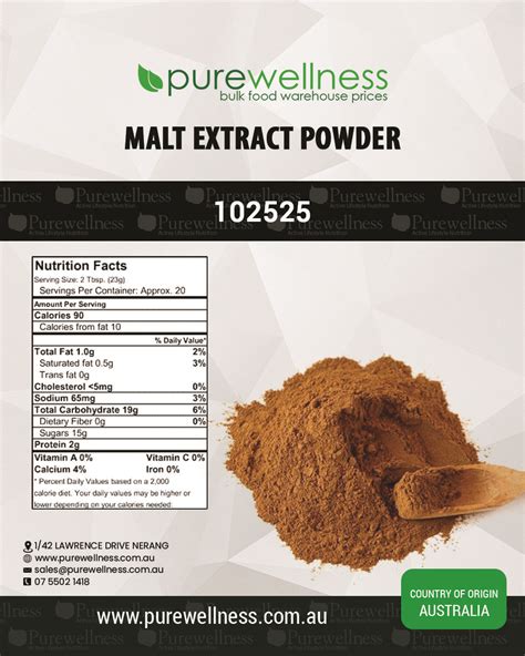 Malt Extract Powder — Purewellness