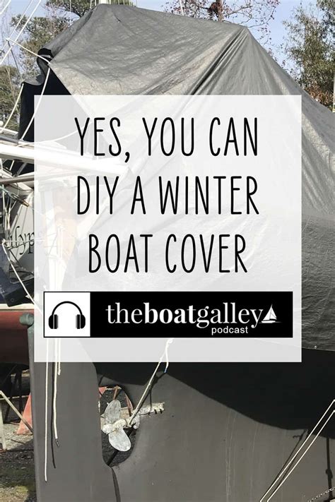 🎧Winter Cover for a Boat - The Boat Galley