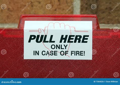 Fire Alarm Pull Royalty Free Stock Image - Image: 7364026