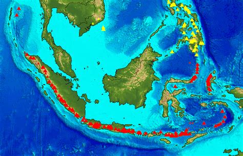 Volcanoes in Indonesia