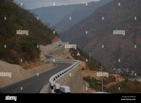 Along Highway, Sindhuli, Nepal Stock Photo - Alamy